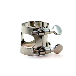 CARLTON Nickel Ligature - Alto Sax