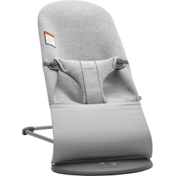 BABYBJRN Babybjorn Bouncer Bliss - 3D Jersey, Light On Dark Frame In Grey