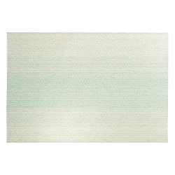 MAISON CONCEPTS 4PC Woven Pvc Placemat Sandy 12 X 18 - Set Of 3 In Light Blue