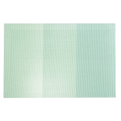 MAISON CONCEPTS 4PC Woven Pvc Placemat Maison 12 X 18 - Set Of 3 In Light Blue