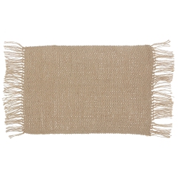 MAISON CONCEPTS Jute Rectangular Handloom Placemat 14 X 20 - Set Of 12