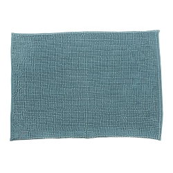 MAISON CONCEPTS Solid Color Cheniile Bath Mat 20X28 In Turquoise