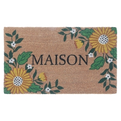 MAISON CONCEPTS Coir Door Mat Sunflower Maison 18 X 30
