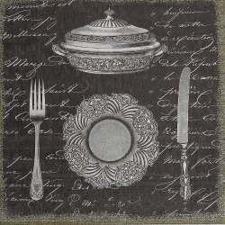 MAISON CONCEPTS 20 Pack Luncheon 3 Ply Napkin Dinner Set Setting - Set Of 6