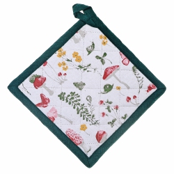 MAISON CONCEPTS Cotton Pot Holder Mushroom - Set Of 2