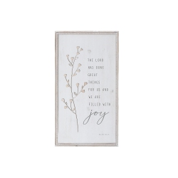 MAISON CONCEPTS Framed Wooden Sign The Lord Has Done Great