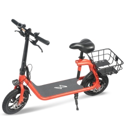 PHANTOM GOGO Commuter R1 | Adult Electric Scooter | Foldable Scooter | 450W Brushless Motor 36V |32.18Km Range | 15Mph 265Lbs Max Load E Mopeds
