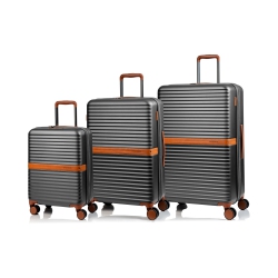 CHAMPS Vintage Ii Collection 3 Piece Luggage Set