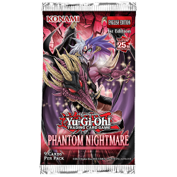 KONAMI Yugioh Trading Card Game: Phantom Nightmare Booster Pack 9 Cards