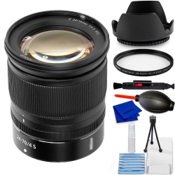 NIKON Nikkor Z 24-70MM F/4 S Lens 20072 - Uv Filter Bundle - New In Box In White