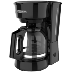STRAK 12-Cup Coffee Maker With Easy On/off Switch, Easy Pour, Non-Drip Carafe With Removable Filter Basket In Black
