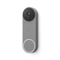 GOOGLE Refurbished (Excellent) - Nest Doorbell (Wired, 2Nd Gen) - Ash