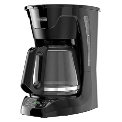 STRAK Programmable Digital Coffeemaker, 12-Cup Coffee Machine In Black