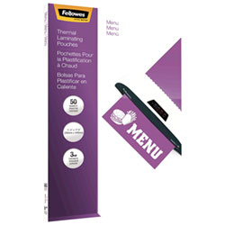 Fellowes 11.5"x17.5" Thermal Laminating Pouches - 3 mil - 50 Pack