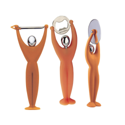 BUGATTI ITALY Bugatti 3-Piece Kitchen Set In Color Gym Series (32-7089) - In Orange