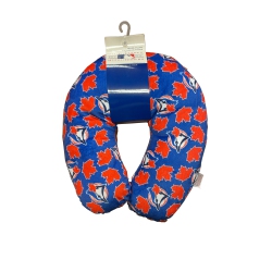 TORONTO BLUE JAYS Toronto Jays Multicolored Polyester Round Neck Pillow