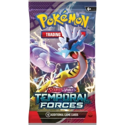 POKEMON USA Pokemon Trading Card Game: Scarlet & Violet (Sv5) Temporal Forces Booster Pack 10 Cards