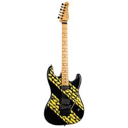 Godin Derry Grehan Signature Tread 1 Electric Guitar with Case (051199) - Black