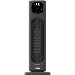 EVO Hlcth750 Digital Tower Ceramic Heater With Remote Control