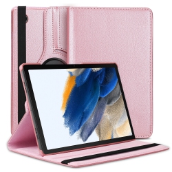 XCRS Samsung Galaxy Tab A9 Plus / A9+ 11 Inches 2024 Case 360° Swivel Rotating With Kickstand, Multi-Angle Viewing Pu Leather Folio Cover