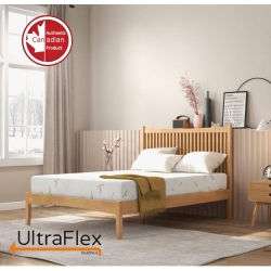ULTRAFLEX MATTRESS Ultraflex Easysleep Mattress- Canadian-Made Medium Firm Gel Infused Reversible Comfort, Pressure Relief, Bamboo Cover