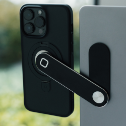 TECHLOK Sideeye Phone Mount | Double Your Screen With Smartphone Magnetic Holder | Compatible With Any Type Of Laptop And Smartphone | To401-Ret1 |