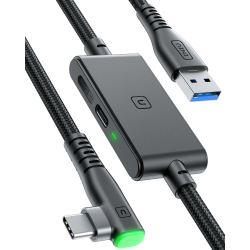 INIU Vr Link Cable With Separate Charging Port for Meta Oculus Quest 2/3/pro And PC Vr Gaming 5M (16Ft)