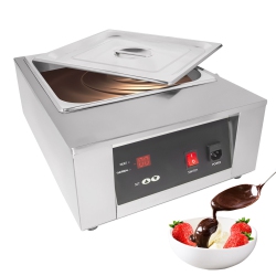 GORILLAROCK Gr-D2002-1 Chocolate Melting Pot Commercial | Electric Chocolate Melting Machine | 1 Tank | 110V