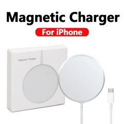 SUPERSHIELD Magnetic Wireless Charger Fast Apple Mag-Safe Charger for Iphone 15 Pro Max/15 Pro/15/15 Plus/14/13/12 Series Airpods 3/2/pro/pro Magnet