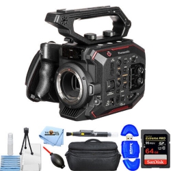 PANASONIC Au-Eva1 Compact 5.7K Super 35MM Cinema Camera + 64GB + Case Bundle