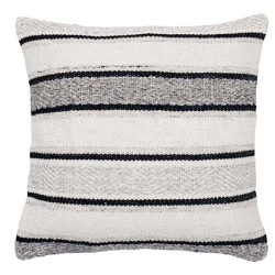 CORRIVEAU F. International - Element Striped Cushion, Indoor/outdoor, 18" X 18