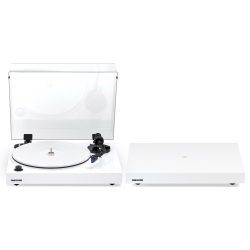 FLUANCE Rt85 Reference Hifi Turntable With Ortofon 2M Elliptical Cartridge And Anti-Vibration Isolation Base In Blue