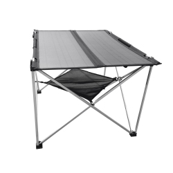 TECHNAXX Tx-252 60-Watt Foldable Solar Camping Table - In Black