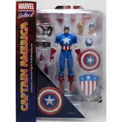 MARVEL Select 7 Inch Action Figure - Classic Captain America