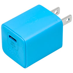 LOGiiX Vibrance 20W USB-C GaN PD Wall Charger - Turquiose