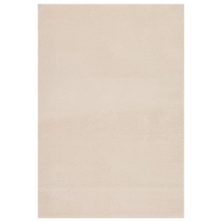 VIDAXL 5X7.5 Feet Indoor Shaggy Rugs Modern Plush Area Rugs With Anti-Slip Backing In Beige