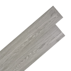VIDAXL Self-Adhesive Pvc Flooring Planks 5.02 M² 2 MM Dark In Grey