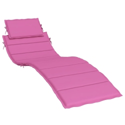VIDAXL Sun Lounger Cushion Oxford Fabric In Pink