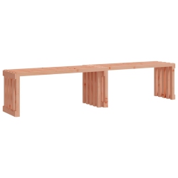 VIDAXL Garden Bench Extendable 212.5X40.5X45 Cm Solid Wood Douglas