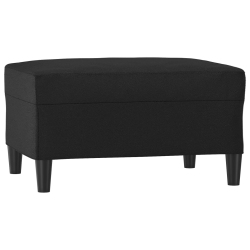 VIDAXL Footstool 70X55X41 Cm Faux Leather In Black