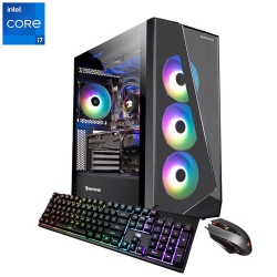 IBUYPOWER Refurbished (Excellent) - Slatemono 237I Gaming PC (Intel I7-12700Kf/1Tb SSD/16GB Ram/rtx 3070 Ti/windows 11) - En