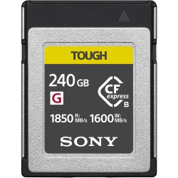 SONY 240GB Cfexpress Type B Tough Memory Card