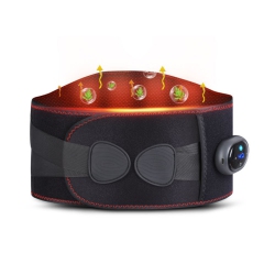 AXGEAR Heating Back Belt Waist Heat Pad Vibration Massage Back Pain Relief