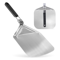 NUTRICHEF Pizza Peel for Oven And Grill - Durable And Safe Aluminum Base With Stainless Steel Handle (Compatible With Model Number: Ncpizovn)