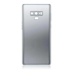 ESOURCE PARTS Replacement Back Cover Glass With Camera Lens Compatible for Samsung Galaxy Note 9 (Service Pack) (Cloud Silver)