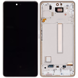 ESOURCE PARTS Replacement Oled Assembly W/frame for Samsung Galaxy A53 5G (6.46") (Aftermarket Plus)