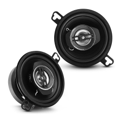 PYLE Two-Way Sound Speaker System - One Pair 3.5" Two-Way Coaxial Loud Audio, 120 Watts W/ 4 Ohm Impedance And 1" High-Temperature Ksv Voice Coil