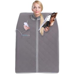 SERENELIFE Portable Infrared Home Spa | One Person Sauna for Detox & Weight Loss