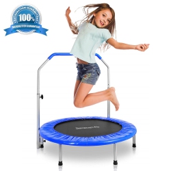 SERENELIFE Jumping Fun Sports Trampoline, Kids Size