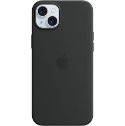 APPLE Iphone 15 Plus Silicone Case With Magsafe - In Black